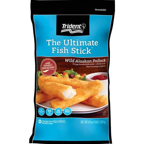 Trident Seafoods The Ultimate Fish Stick Wild Alaskan Pollock 60 Ct