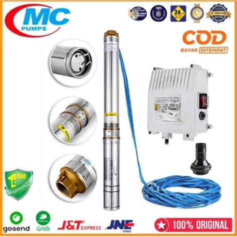 Jual Mesin Pompa Air Satelit Mc Pump Watt Kabel Meter