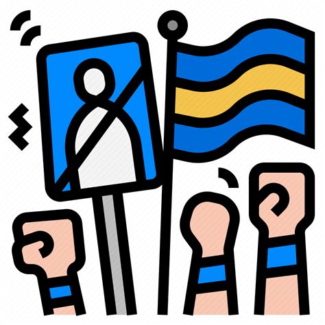 Democracy Demonstration Political Protest Political Unrest Icon Download On Iconfinder