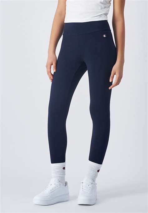 Champion Crop Icons Leggings Hosen Dark Bluedunkelblau Zalandode