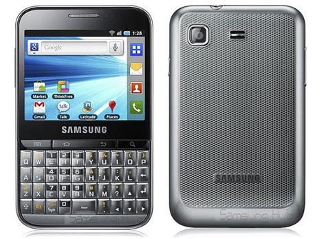 Samsung Galaxy Pro with 2.8-inch touchscreen, QWERTY keyboard, outed ...