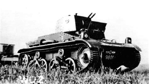 Vickers Carden Loyd M1936 British Commercial Light Tank In The Dutch