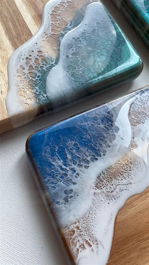 Resin Ocean Charcuterie Boards Artofit