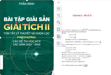 Bài Tập Giải Tích 2 Có Lời Giải 1945 Việclàmvui