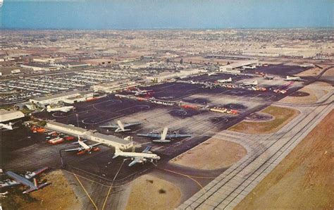 Los Angeles International Airport LAX Postcard 1950 S Flickr