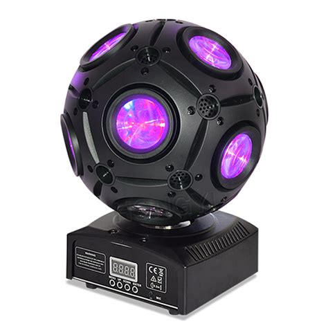 9X12W RGBW 4In1 Led Football Moving Head Light Lyre Beam Dj Disco Ball