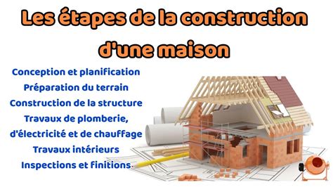 les étapes de la construction d une maison geniecivil genie civil