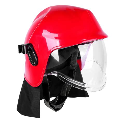 Full face firefighting modern fire rescue helmet - Safety Helmets ...