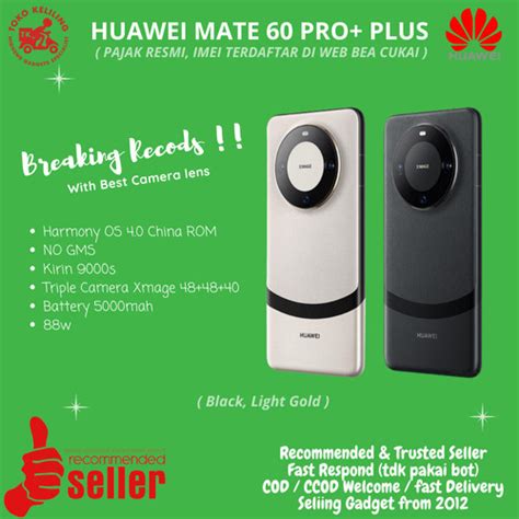 Jual Huawei Mate 60 Pro Plus 16 512GB 16 1TB RAM 16GB Harmony OS