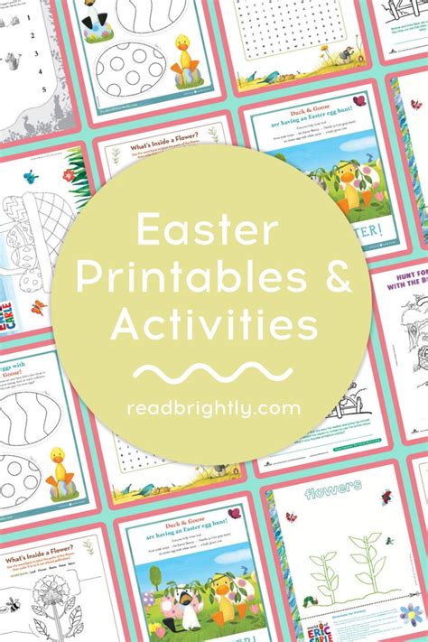 Celebrate Easter With Fun Printables And Activities