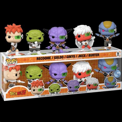 Funko Pop Animation Dragon Ball Z Ginyu Force 5 Pack Hobbies