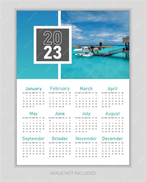 Premium Vector | Calendar design templates