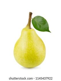 One Tasty Yellow Fresh Pear Isolated Stock Photo 1145437922 Shutterstock