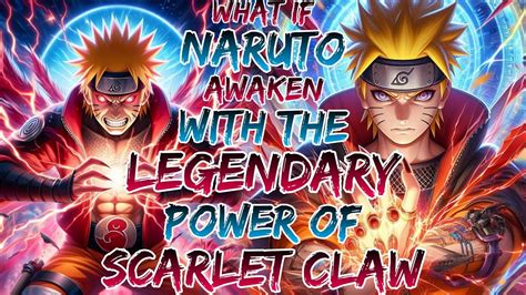 What If Naruto Awaken With The Legendary Power Of Scarlet Claw Youtube