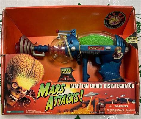 Mars Attacks 星戰毀滅者 大腦槍 書籍、休閒與玩具 玩具、公仔、桌遊在旋轉拍賣