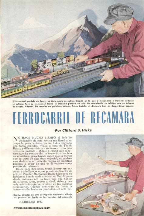 Mi Mecánica Popular imagesochoseis ferrocarril de recamara febrero