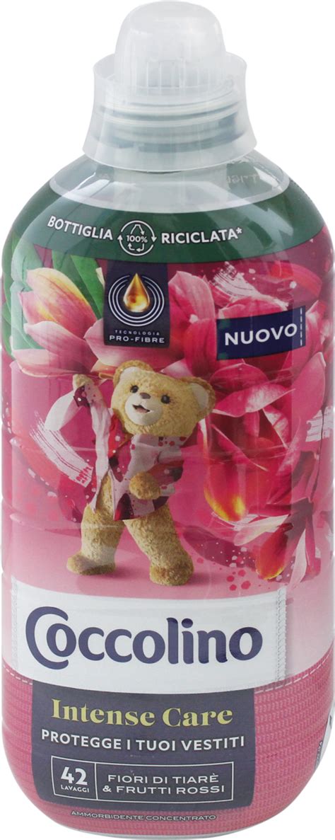 Coccolino Ammorbidente Intense Care fiori di tiaré e frutti rossi 980