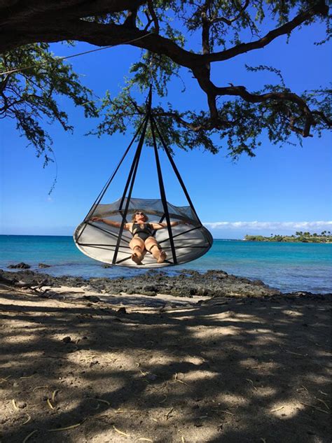 This Flying Saucer Hammock Chair Is The Perfect Place For A Midday Nap