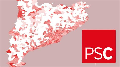 Mapa On Se La Juga El Psc A Les Eleccions Municipals A Catalunya