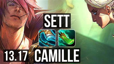 Sett Vs Camille Top 702 11m Mastery Godlike 300 Games Euw