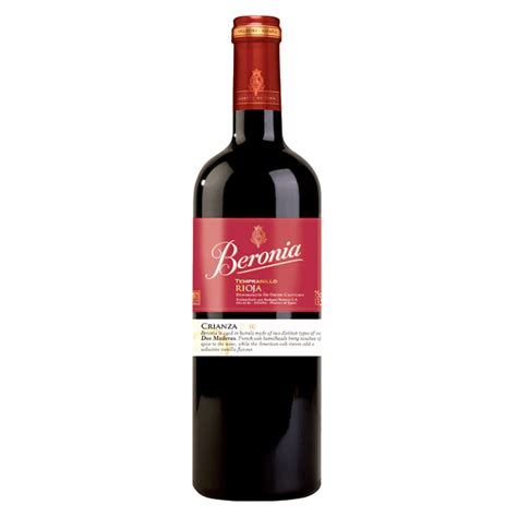 Vino Tinto Beronia Crianza Ml Vinasa