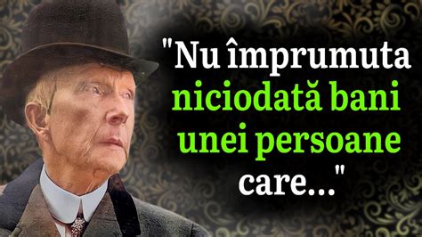 Lecțiile de Viață ale lui ROCKEFELLER pe care Oamenii le Află prea