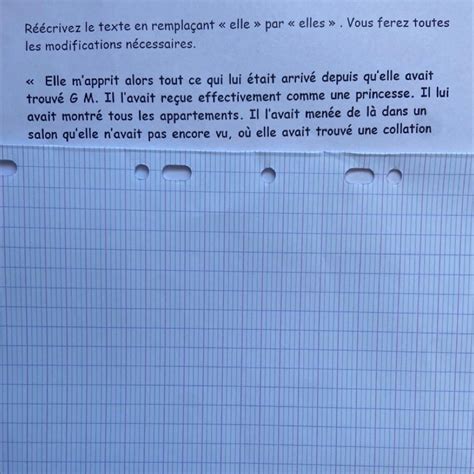 Bonjour pouvez vous sil vous plaît maider pour cette réécriture il