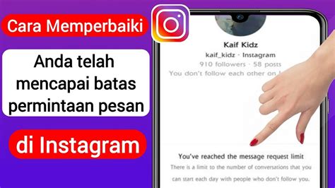 Cara Memperbaiki Anda Telah Mencapai Masalah Batas Permintaan Pesan Di