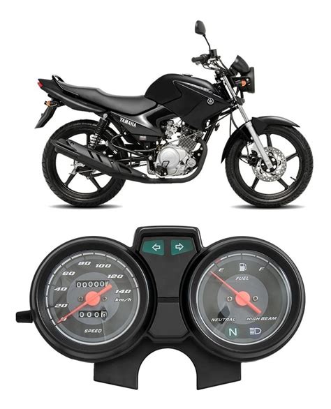 Painel Completo Moto Yamaha Ybr Preto Na Z Motos