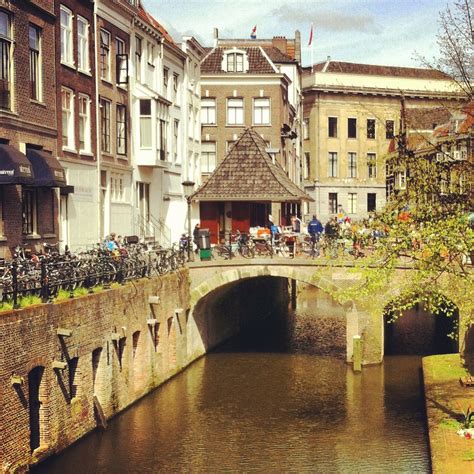 Beautiful Canals Utrecht Holland Utrecht Canals Holland Holidays