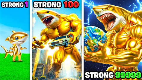 Weakest To Strongest Gold Shark Youtube