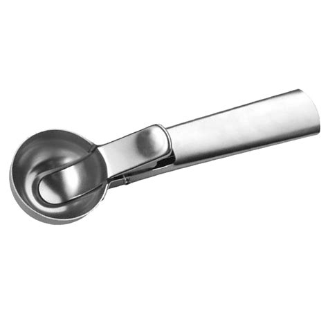 2024 Ice Cream Scoop With Trigger 304 Stainless Steel Ice Cream Scooper