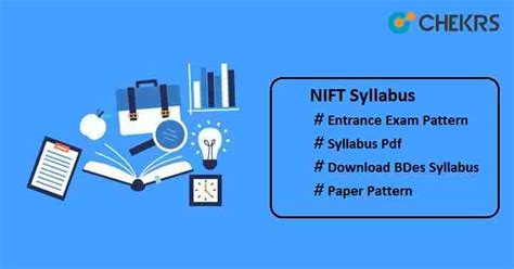 NIFT Syllabus 2025 - Entrance Exam Pattern, Pdf Download 