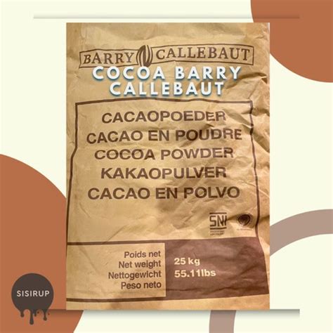 Jual Cocoa Powder 1 Kg Barry Callebaut Coklat Cocoa Cacao Kota