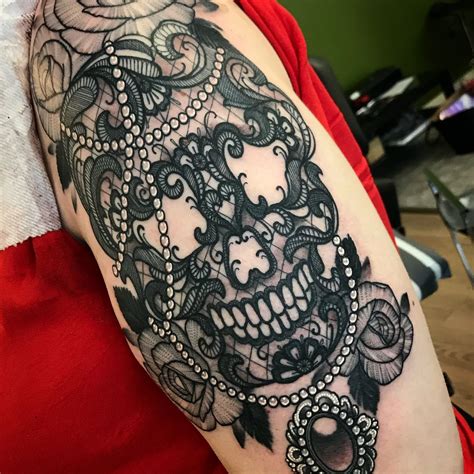 Lace Skull Tattoo Tattoo Ideas And Inspiration Lace Skull Tattoo