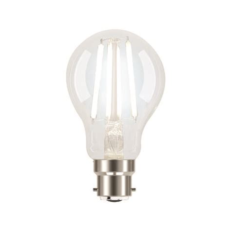 Luce Bella Gls Filament B22 Led 1200 Lumen Cool White 10w Globe 2 Pack