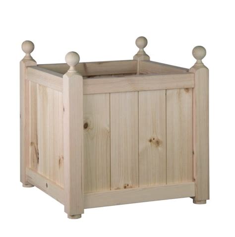 Timber Wood Planter Versailles Contemporary Planters
