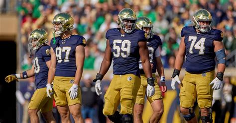 Notre Dame Football Depth Charts For Irish Vs Florida State One Foot