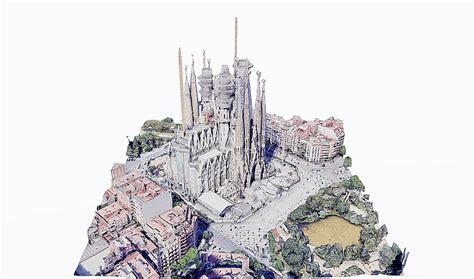 Sagrada Familia 3d Model By Sensiet