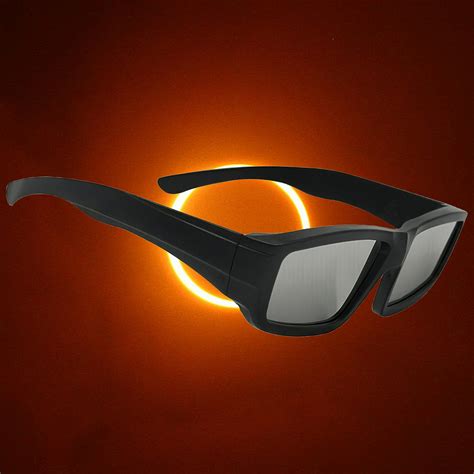 Paquete De 5 Gafas De Eclipse Solar Con Certificación Iso Sombras