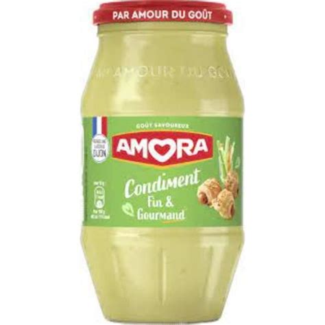 AMORA Moutarde Condiment Bocal 430G Lot De 1 IS73 Cdiscount Au