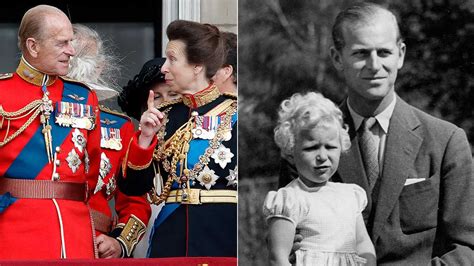 Princess Anne S Precious Father Daughter Moment With Prince Philip In