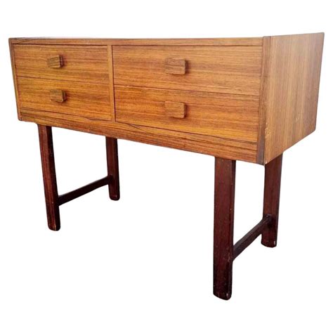 Mid Century Chest Drawers Danish Furniture By Kia Kristiansen 60s For