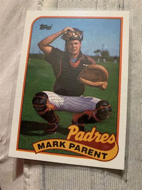 Topps Mark Parent For Sale Online Ebay