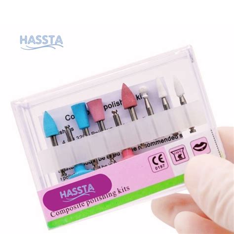 Fresas Para Pulir Resina Kit 1x9 Hassta Dental