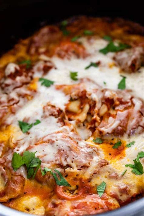 Crockpot Ravioli Casserole Recipe Easy Good Ideas