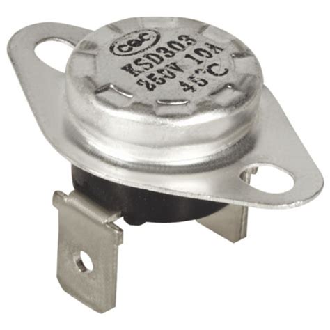 A V Temperature Control Switch Bimetal Ksd Thermostat For