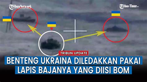 Rusia Serang Benteng Ukraina Dengan Gunakan Senjata Militer Milik