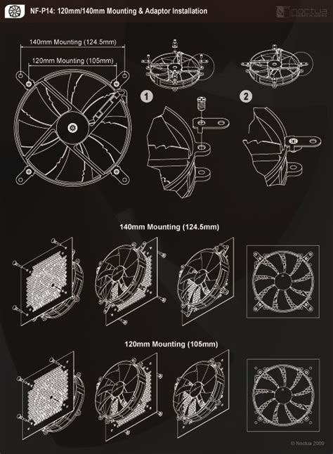 Noctua 40mm Fan Dimensions - Bios Pics