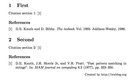 Multiple Bibliographies With Biblatex Texblog